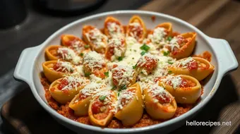 Making Stuffed Shells: My Family's Go-To Recipe for Comfort Food recipe card