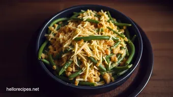 Classic String Bean Casserole: My Family’s Beloved Recipe recipe card