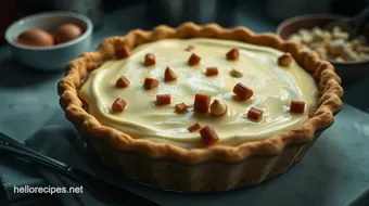 How to Make the Best Tollhouse Pie: A Sweet, Gooey Delight! recipe card