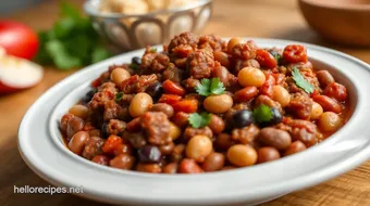 Cook Spicy Chili with Ground Beef & Beans