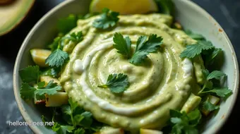 My Easy Avocado Cilantro Lime Dressing: A Fresh Flavor Boost! recipe card