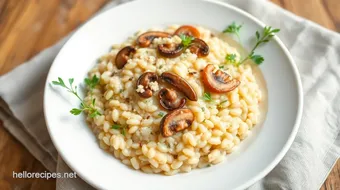 Farrotto: Discover the Creamy Italian Risotto for Dinner! recipe card