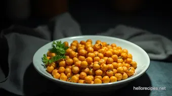 Easy Crispy Air Fryer Chickpeas: My Go-To Healthy Snack Recipe recipe card
