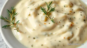 Easy Cream Sauce with Garlic & Herbs