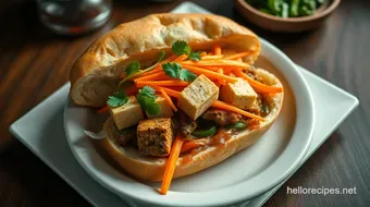 Easy & Flavorful Vegetarian Banh Mi: My Perfect Street Food Recipe recipe card