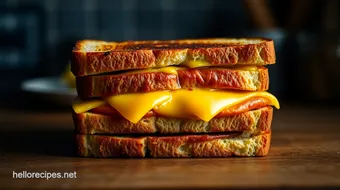 Gourmet Grilled Cheese: Your Go-To Recipe with a Grilled Cheese Maker recipe card
