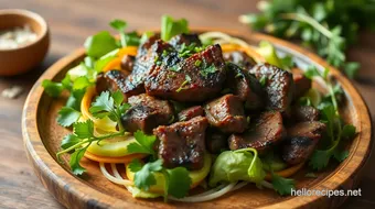 Grilled Beef Salad with Fresh Herbs