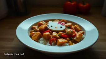 How to Create the Best Hello Kitty Slow Cooker Chicken Curry recipe card