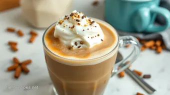 Make Coffee with Almond Milk & Sprinkles