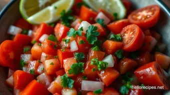 Easy & Zesty: How to Make Pico de Gallo Easy for Everyone recipe card