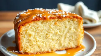 Salted Caramel Kentucky Butter Cake: The Ultimate Moist Delight! recipe card