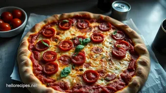 Ultimate Baking Sheet Pizza: Effortless, Crispy, and Delicious! recipe card