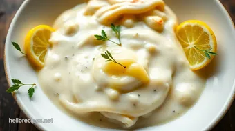 Whisked Lemon Sauce with Creamy Delight