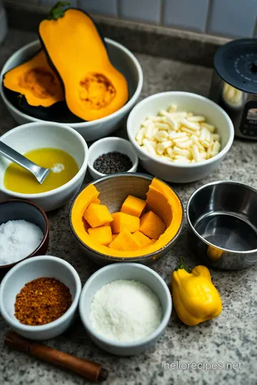 Acorn Squash Delight: Oven-Roasted Perfection ingredients