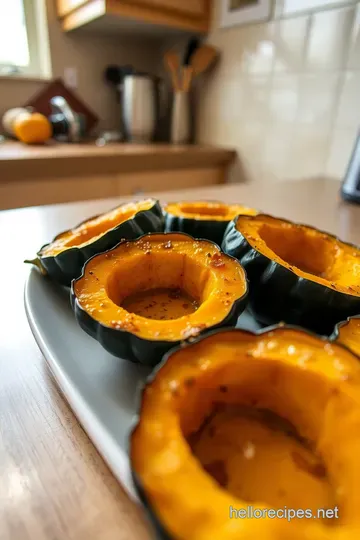 Acorn Squash Delight: Oven-Roasted Perfection steps