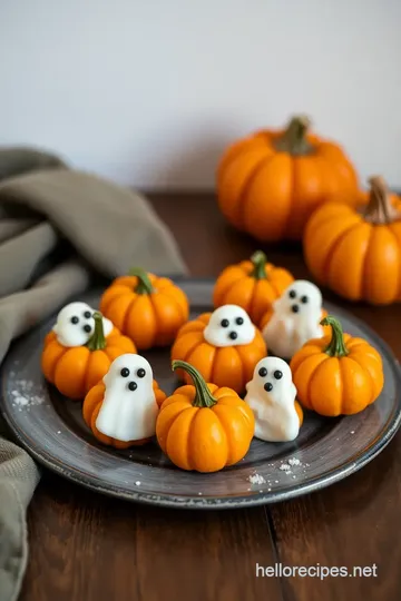 Make Mini Orange Pumpkins & Ghost Bananas presentation