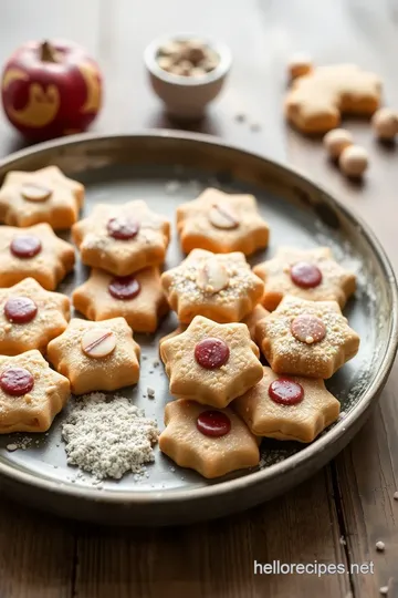 Quick Almond Linzer Cookies steps