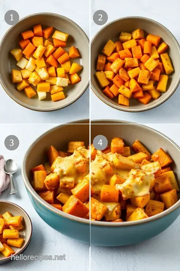 Cheesy Root Vegetable Gratin steps