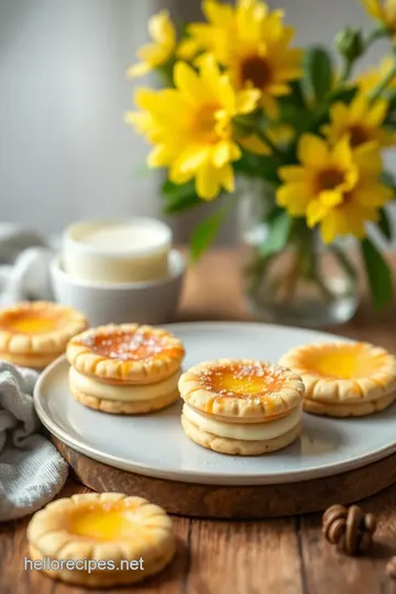 Bake Crème Brûlée Cookies presentation