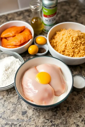 Crispy Buffalo-Spiced Chicken ingredients