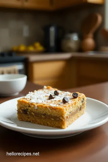 Gluten-Free Hello Dolly Bars steps