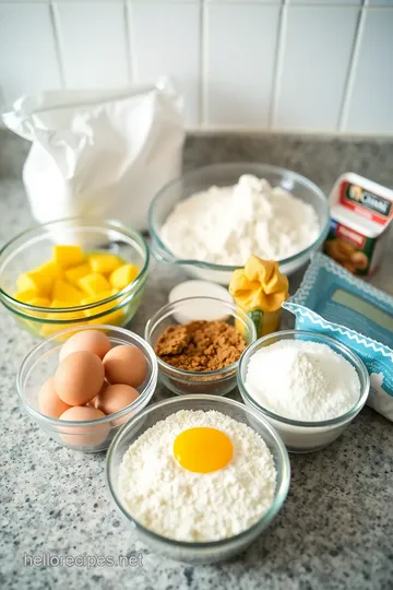 Fresh Apple Cake Recipe ingredients