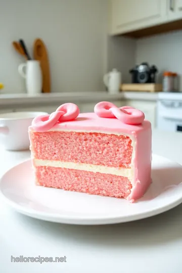 Hello Kitty Decoration Cake steps