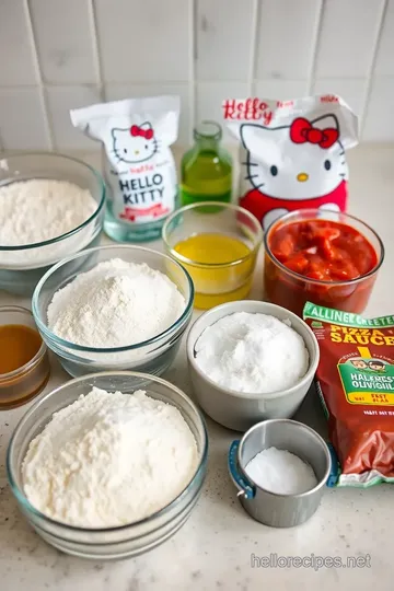 Hello Kitty Island Adventure Pizza ingredients