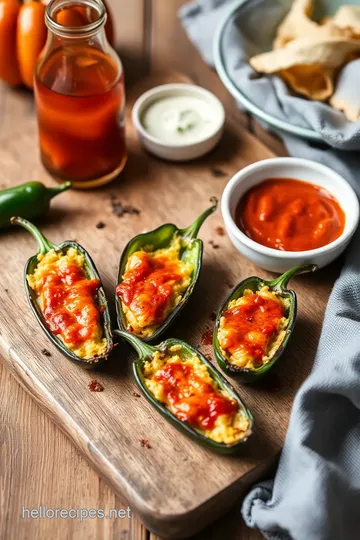 Mummy Jalapeño Poppers presentation