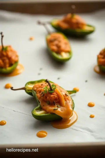 Mummy Jalapeño Poppers steps