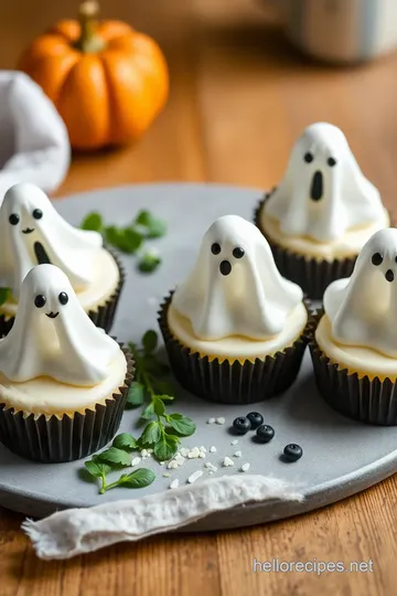 Mini Ghost Candy Corn Cheesecakes ingredients