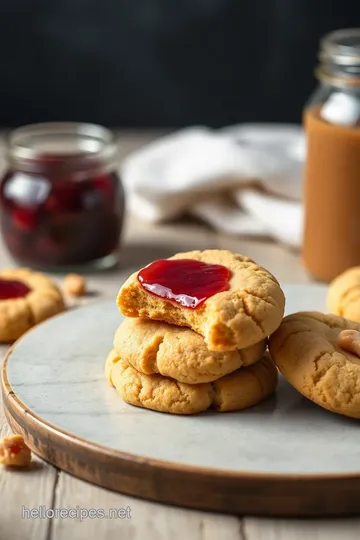 Bake Peanut Butter & Jelly Cookies - Quick Treat presentation