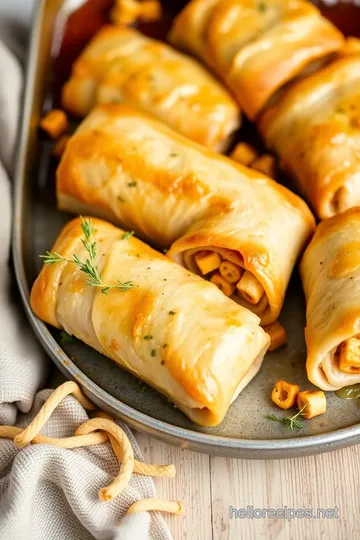 Turkey & Stuffing Roll-Ups presentation