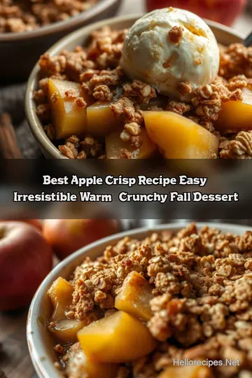 Best Apple Crisp Recipe Easy: Irresistible Warm & Crunchy Fall Dessert