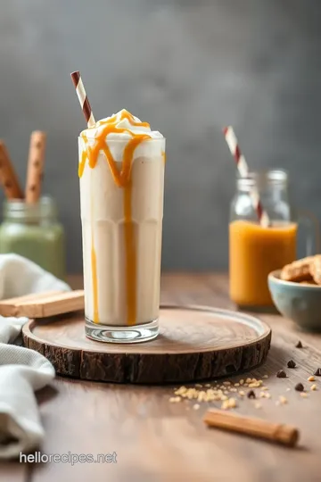 Blend Caramel Milkshake for a Dreamy Treat presentation