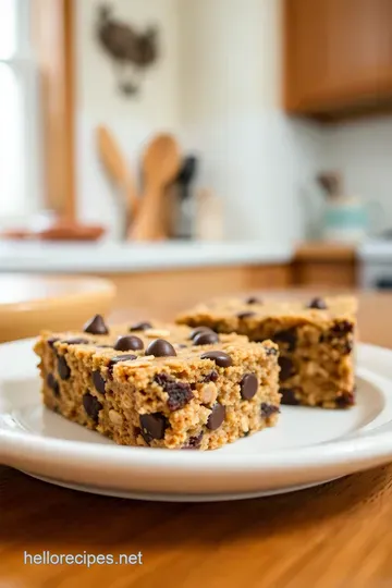 Chewy Chocolate Chip Granola Bars steps