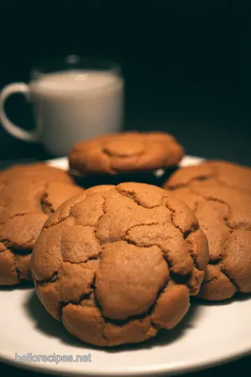 Chewy Classic Molasses Cookies with Warm Spices presentation