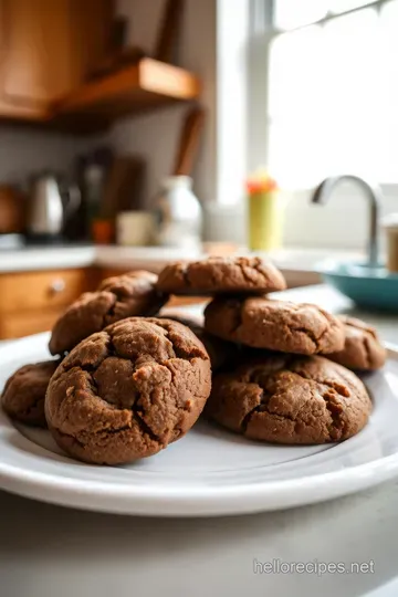 Chewy Classic Molasses Cookies with Warm Spices steps