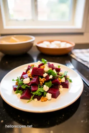 Chilled Beetroot Delight: A Vibrant Cold Beet Salad steps