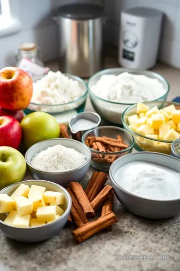 Classic Easy Apple Cake – A Cozy Moist Dessert ingredients