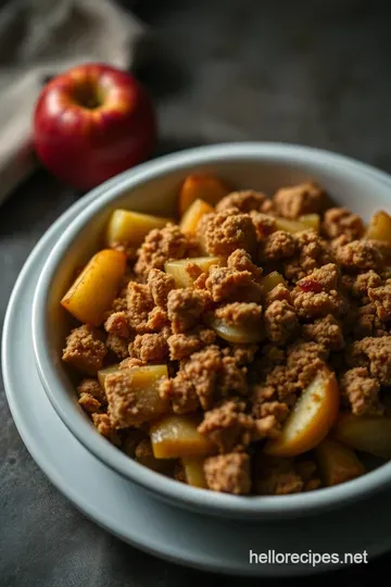 Classic Easy Apple Crisp – Warm & Crunchy Autumn Dessert presentation