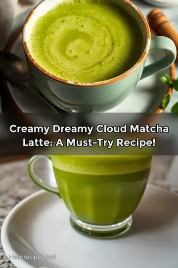 Creamy Dreamy Cloud Matcha Latte: A Must-Try Recipe!