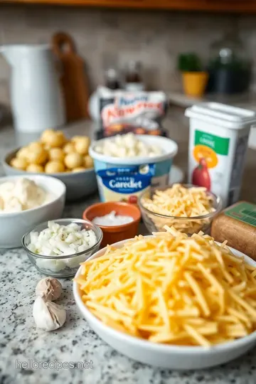 Creamy Scalloped Potatoes: The Ultimate Comfort Dish ingredients