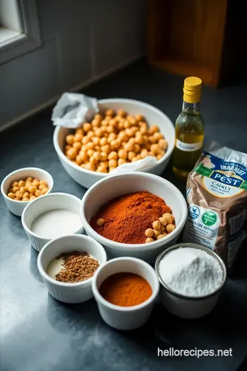 Crispy Air Fryer Chickpeas: A Healthy Snack Sensation ingredients
