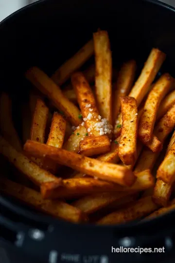 Crispy Air Fryer French Fries: A Lightened Up Classic presentation