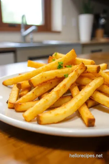 Crispy Air Fryer Fries: A Guilt-Free Delight! steps