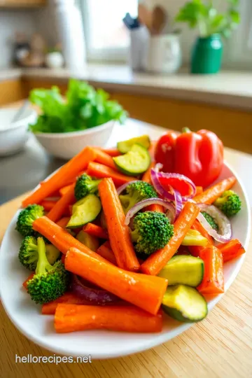 Crispy Air Fryer Roasted Vegetables: A Healthy Sidekick steps
