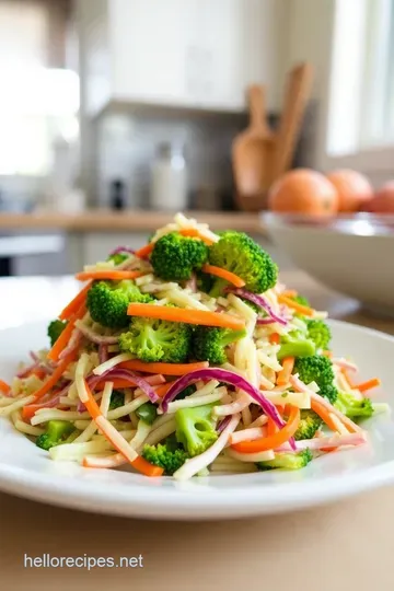 Crunchy Broccoli Slaw: A Vibrant Twist on Classic Coleslaw steps