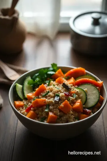 Delectable Buddha Bowl presentation