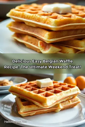 Delicious Easy Belgian Waffle Recipe: The Ultimate Weekend Treat!
